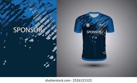 Design de camisa de futebol para sublimação ou esportes t shirt design para críquete