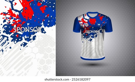 Soccer jersey design for sublimation or sports t shirt design for cricket