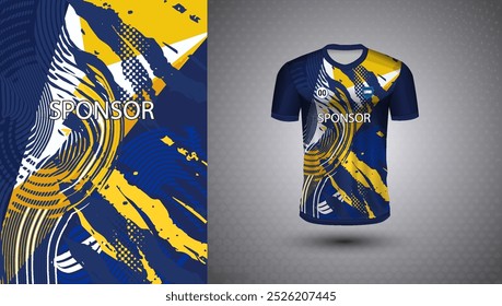 Soccer jersey design for sublimation or sports t shirt design for cricket