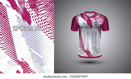 Soccer jersey design for sublimation or sports t shirt design for cricket