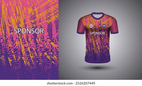 Soccer jersey design for sublimation or sports t shirt design for cricket