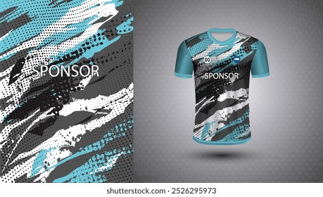 Soccer jersey design for sublimation or sports t shirt design for cricket
