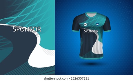 Soccer jersey design for sublimation or sports t shirt design for cricket