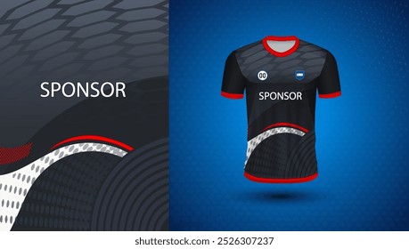 Soccer jersey design for sublimation or sports t shirt design for cricket