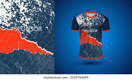 Soccer jersey design for sublimation or sports t shirt design for cricket
