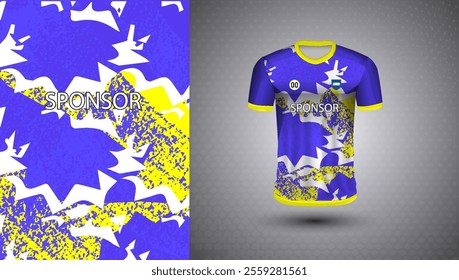 Soccer jersey design for sublimation or sports t shirt design for cricket