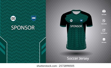 Soccer jersey design for sublimation or sports t shirt design for cricket
