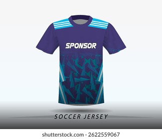 Soccer jersey design for sublimation or sports jersey design
