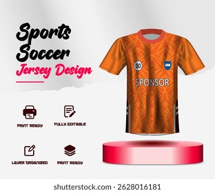 Soccer jersey design for sublimation or sports jersey design
