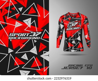 Los diseños de las camisetas de fútbol. Resumen de los antecedentes del equipo deportivo extremo, motocross, ciclismo, pesca, submarinismo, leggings, fútbol, juegos