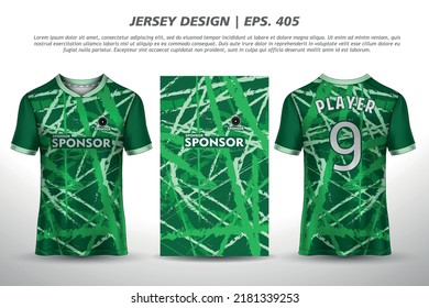 Soccer jersey football design for sublimation sport t shirt design Premium Free Vector collection