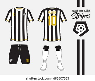 striped soccer jersey