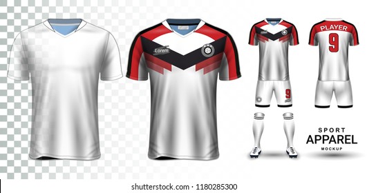 Download Football Kit Template High Res Stock Images Shutterstock Free Mockups