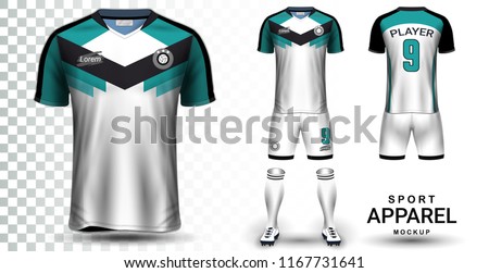 Download Soccer Jersey Football Kit Presentation Mockup Stock ...