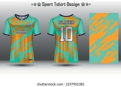 Soccer jersey mockup football jersey design sublimation sport t shirt design collection for racing, cycling, gaming, motocross