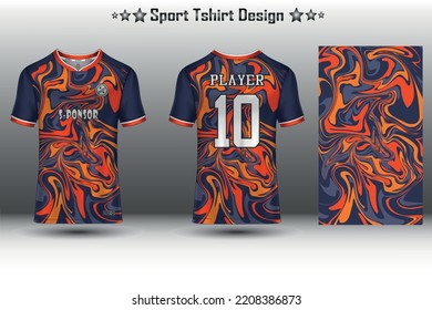 Soccer jersey mockup football jersey design sublimation sport t shirt design collection for racing, cycling, gaming, motocross