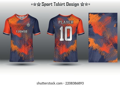 Soccer jersey mockup football jersey design sublimation sport t shirt design collection for racing, cycling, gaming, motocross