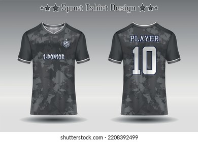 Soccer jersey mockup football jersey design sublimation sport t shirt design collection for racing, cycling, gaming, motocross