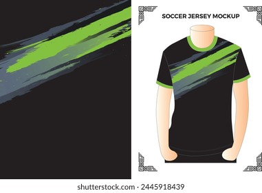 Soccer Jersey Mockup Vector Files