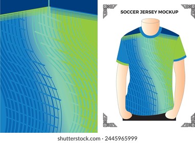 Soccer Jersey Mockup Vector Files