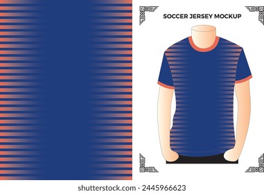 Soccer Jersey Mockup Vector Files