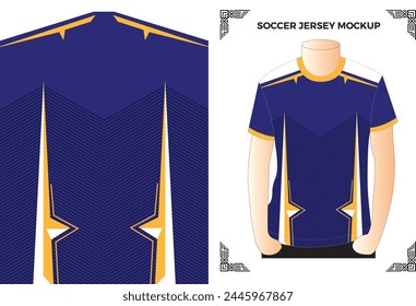 Archivos de Vector de maquetas de Soccer Jersey