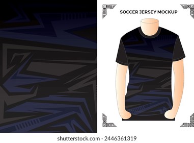 Archivos de Vector de maquetas de Soccer Jersey
