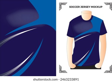 Archivos de Vector de maquetas de Soccer Jersey