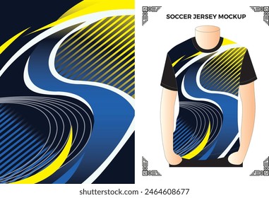 Archivos de Vector de maquetas de Soccer Jersey