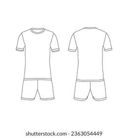 SOCCER JERSEY O NECK MOCKUP DESIGN