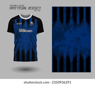 Soccer jersey pattern design. Abstract pattern on dark blue background for soccer kit, soccer jersey, e-sport, basketball, t-shirt mockup template. Fabric pattern. backgrounds. Vector Illustration