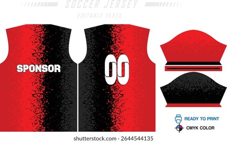 Design de padrão de camisa de futebol. Padrão abstrato no fundo azul para o kit de futebol, kit de futebol, bicicleta, e-sport, basquete, modelo de t-shirt mockup. Padrão de tecido. Resumo.