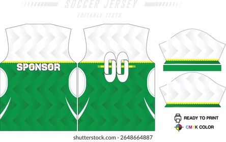 Soccer jersey pattern design. Abstract pattern on blue background for soccer kit, football kit, bicycle, e-sport, basketball, t-shirt mockup template. Fabric pattern. Abstract background.