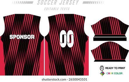 Soccer jersey pattern design. Abstract pattern on blue background for soccer kit, football kit, bicycle, e-sport, basketball, t-shirt mockup template. Fabric pattern. Abstract background.