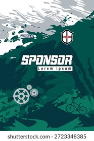 Fußball Jersey Muster Design. Abstraktes Muster auf blauem Hintergrund für Fußball-Bausatz, Fußball-Bausatz, Fahrrad, E-Sport, Basketball, T-Shirt-Mockup-Vorlage. Stoffmuster. Abstrakter Hintergrund. Vektorgrafik.