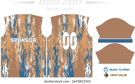 Fundo de projeto de padrão de camisa de futebol para kit de futebol, kit de futebol, bicicleta, e-sport, basquete, t-shirt modelo de maquete. Padrão de tecido. Resumo. Ilustração de vetor.
