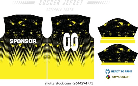 Fundo de projeto de padrão de camisa de futebol para kit de futebol, kit de futebol, bicicleta, e-sport, basquete, t-shirt modelo de maquete. Padrão de tecido. Resumo. Ilustração de vetor. 