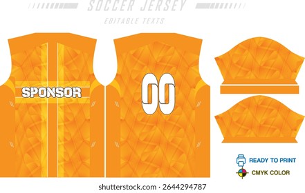 Fundo de projeto de padrão de camisa de futebol para kit de futebol, kit de futebol, bicicleta, e-sport, basquete, t-shirt modelo de maquete. Padrão de tecido. Resumo. Ilustração de vetor. 