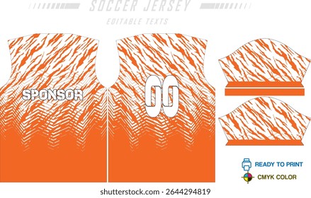 Fundo de projeto de padrão de camisa de futebol para kit de futebol, kit de futebol, bicicleta, e-sport, basquete, t-shirt modelo de maquete. Padrão de tecido. Resumo. Ilustração de vetor. 