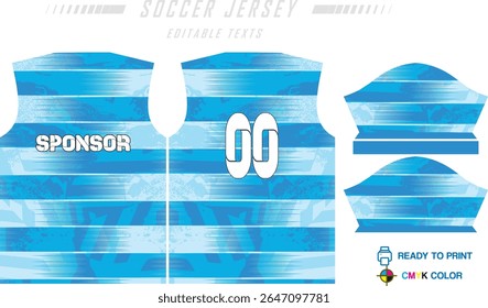 Fundo de projeto de padrão de camisa de futebol para kit de futebol, kit de futebol, bicicleta, e-sport, basquete, t-shirt modelo de maquete. Padrão de tecido. Resumo. Ilustração de vetor.