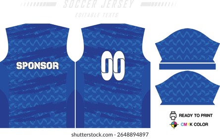 Soccer jersey pattern design background for soccer kit, football kit, bicycle, e-sport, basketball, t-shirt mockup template. Fabric pattern. Abstract background. Vector Illustration. 