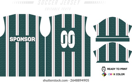Soccer jersey pattern design background for soccer kit, football kit, bicycle, e-sport, basketball, t-shirt mockup template. Fabric pattern. Abstract background. Vector Illustration. 