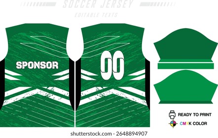Soccer jersey pattern design background for soccer kit, football kit, bicycle, e-sport, basketball, t-shirt mockup template. Fabric pattern. Abstract background. Vector Illustration. 