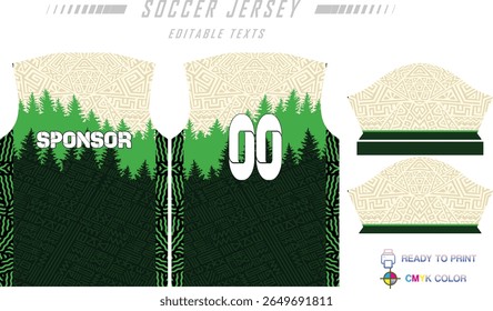Soccer jersey pattern design background for soccer kit, football kit, bicycle, e-sport, basketball, t-shirt mockup template. Fabric pattern. Abstract background. Vector Illustration. 