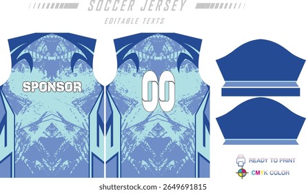 Soccer jersey pattern design background for soccer kit, football kit, bicycle, e-sport, basketball, t-shirt mockup template. Fabric pattern. Abstract background. Vector Illustration. 