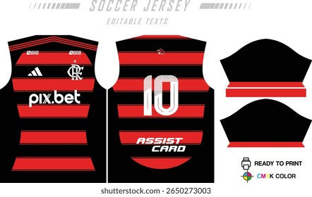 Fundo de projeto de padrão de camisa de futebol para kit de futebol, kit de futebol, bicicleta, e-sport, basquete, t-shirt modelo de maquete. Padrão de tecido. Resumo. Ilustração de vetor. 