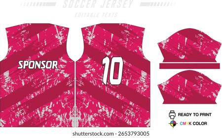 Fundo de projeto de padrão de camisa de futebol para kit de futebol, kit de futebol, bicicleta, e-sport, basquete, t-shirt modelo de maquete. Padrão de tecido. Resumo. Ilustração de vetor.
