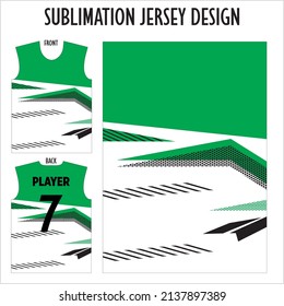 Fußball Jersey Muster Design.Sublimation T Shirt. Fußball-Fußballkit. Basketball Jersey. Spott-Anzug