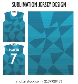 Soccer jersey pattern design.Sublimation t shirt. Football soccer kit. Basketball jersey. Spott suit