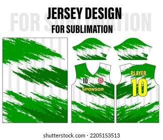 Soccer jersey pattern design.Sublimation t shirt